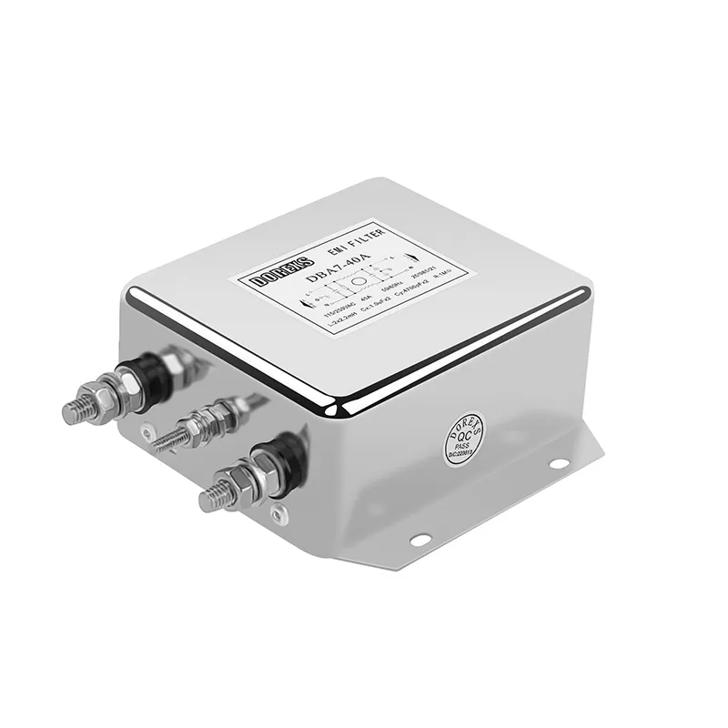 DBA7 single phass emi power filter 40A